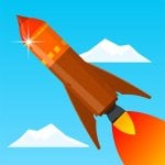 Rocket Sky Icon
